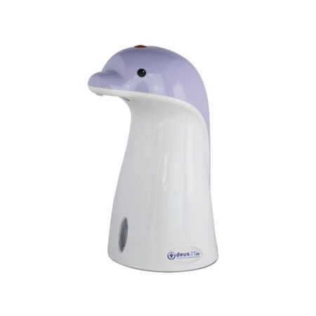 Deusmed elektronischer Seifen/ Desinfektionsspender Delfindesign in lila