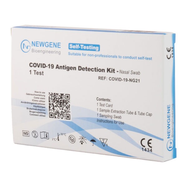 Newgene COVID-19 Antigen Selbsttest Kit - Nasal Swab
